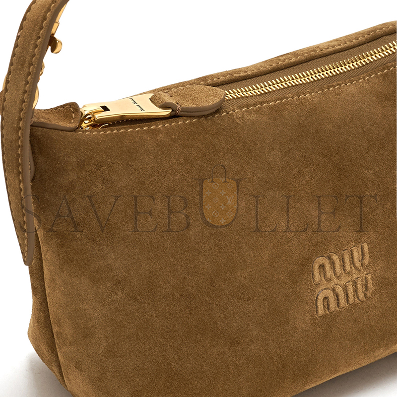 MIU MIU SPIRIT SUEDE POUCH 5NE841 (18.5*14*10cm)